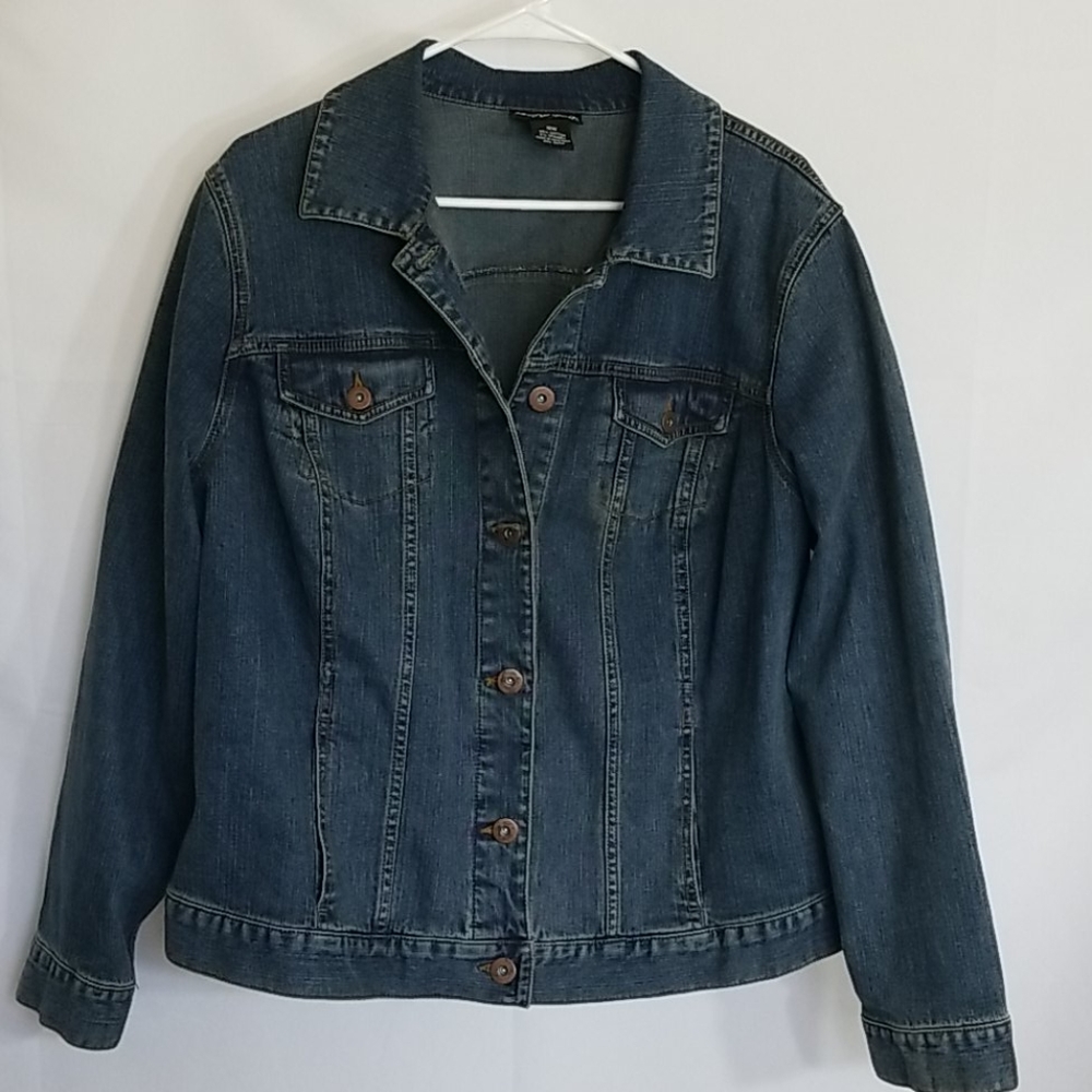 Style & Co. Jean jacket from Macy's.